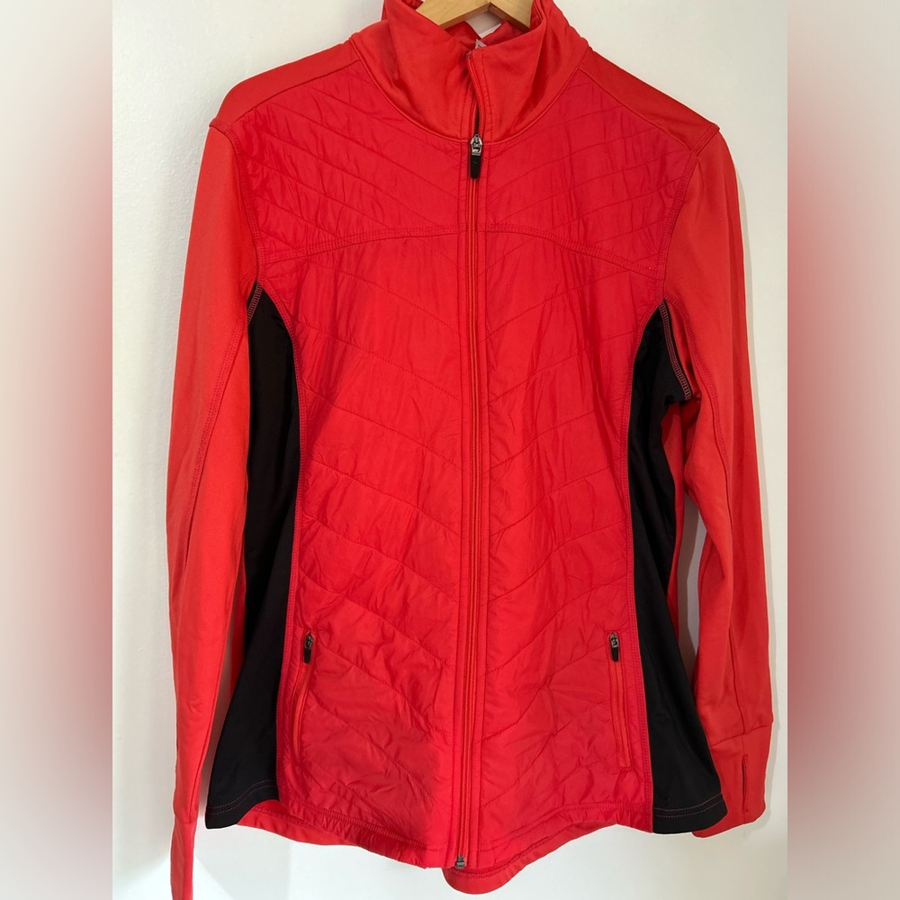 Everlast Women's Vibrant Red and Black Ski Jacket
